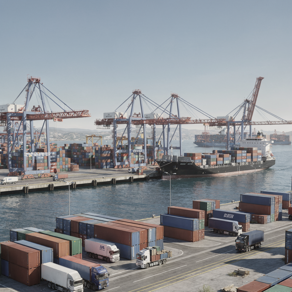 Port and container terminal simulation software overview