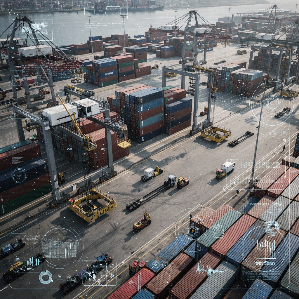Port automation: future of autonomous container terminals