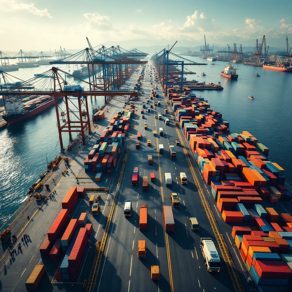 Port call and berth optimisation at container terminals