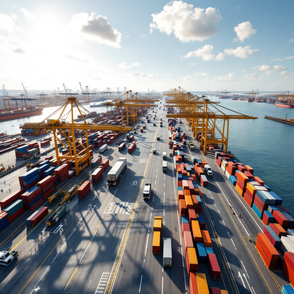 Container Terminal AI for Yard Crane Balancing