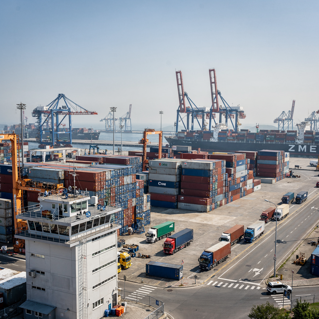 AI to optimise task allocation in container port terminals
