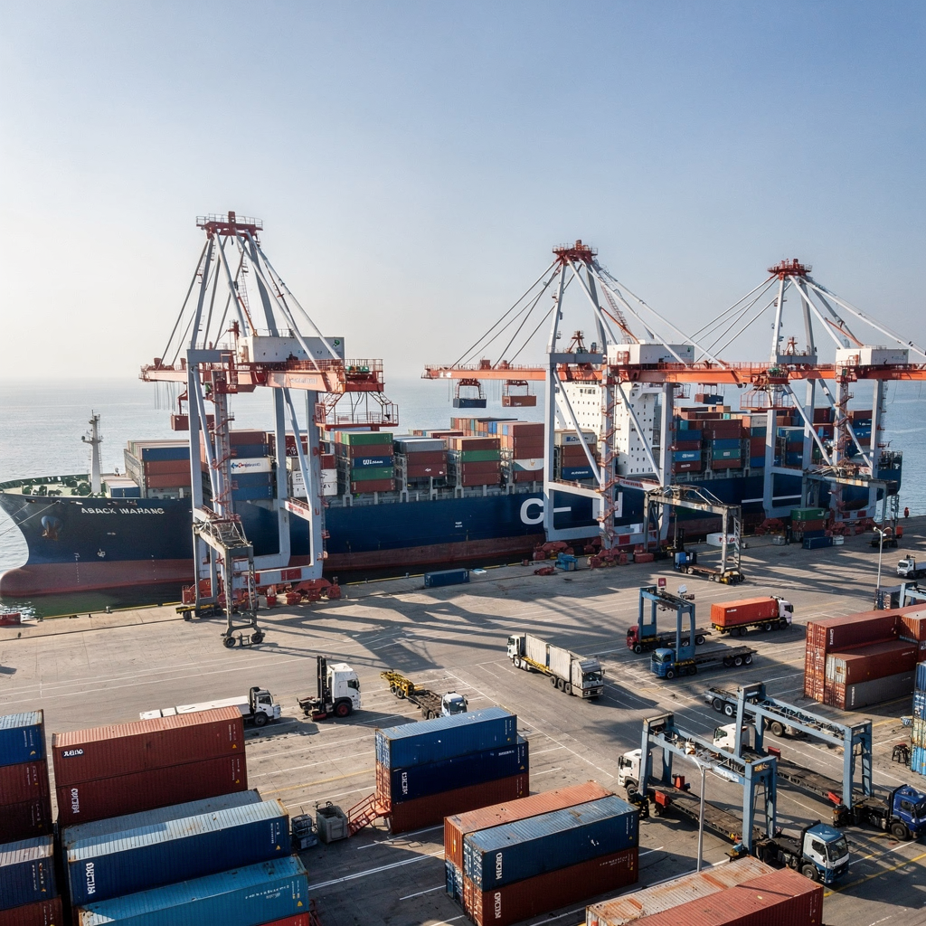 Container terminal optimization for quay crane allocation