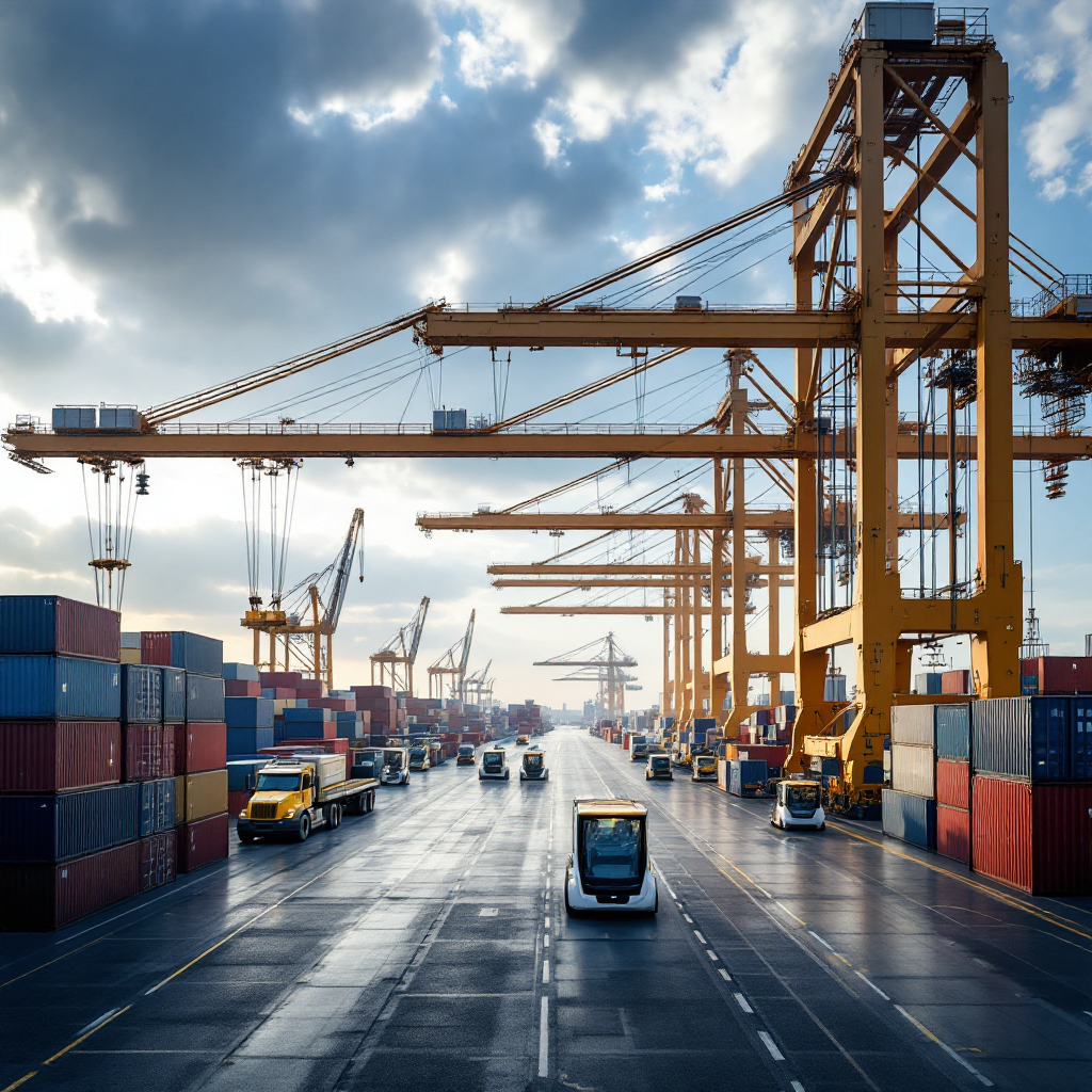 Real-time scheduling in automated container terminal