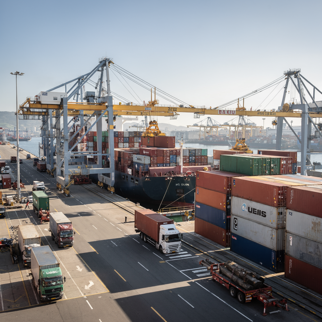 Container terminal stowage plan for stability and safety