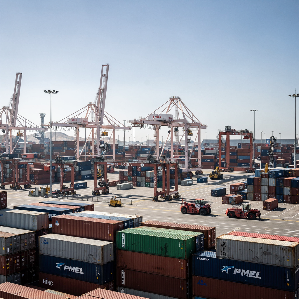 TOS simulation integration examples in container terminals