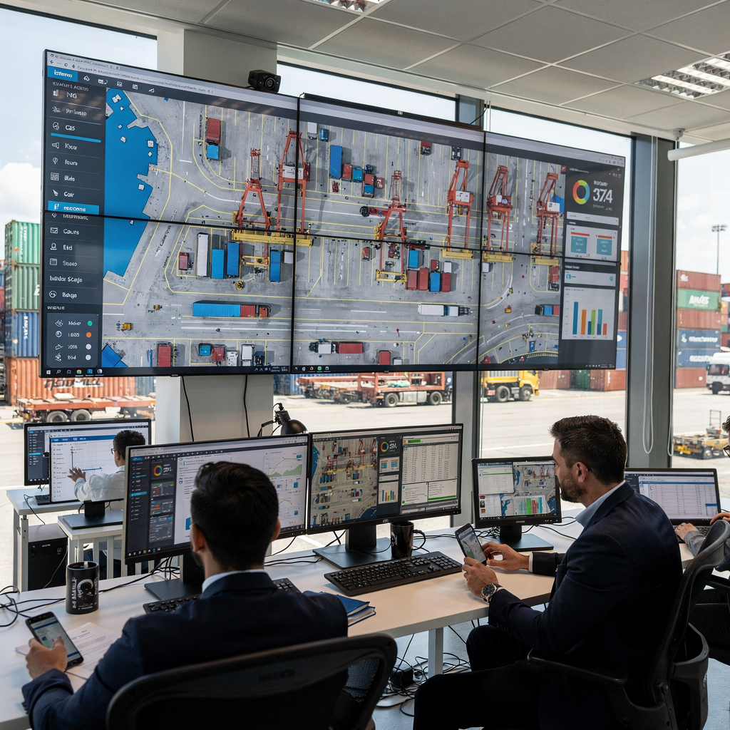 Smart port operations: reducing equipment starvation with AI