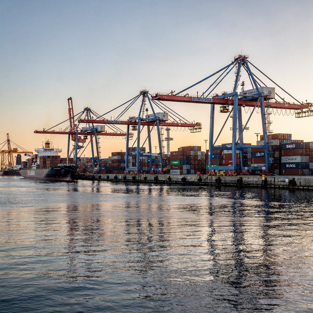 Port algorithm optimises crane and vessel planning