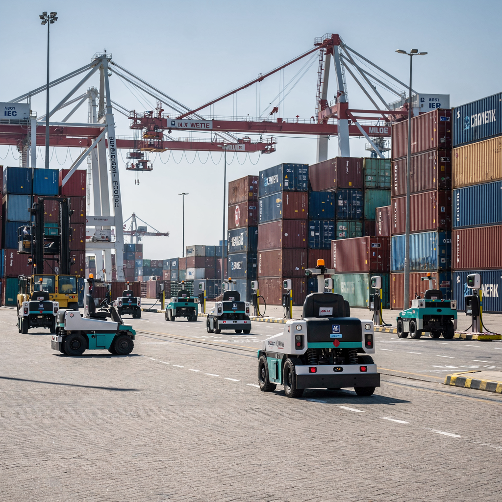 Charging strategies for AGVs at automated container terminal