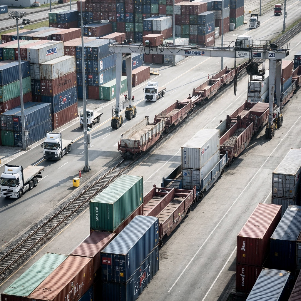 Optimising rail loading and unloading in container terminals