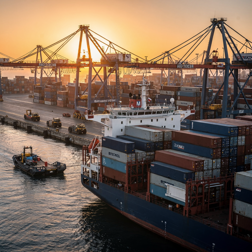 AI in Container Terminals Improves Port Crane Rates