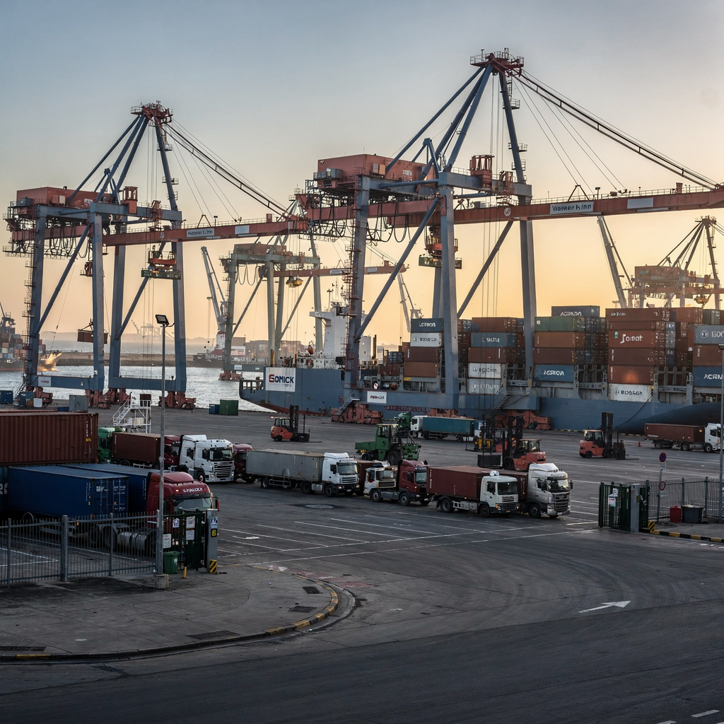 Time-critical port optimisation for vessel cut-off times